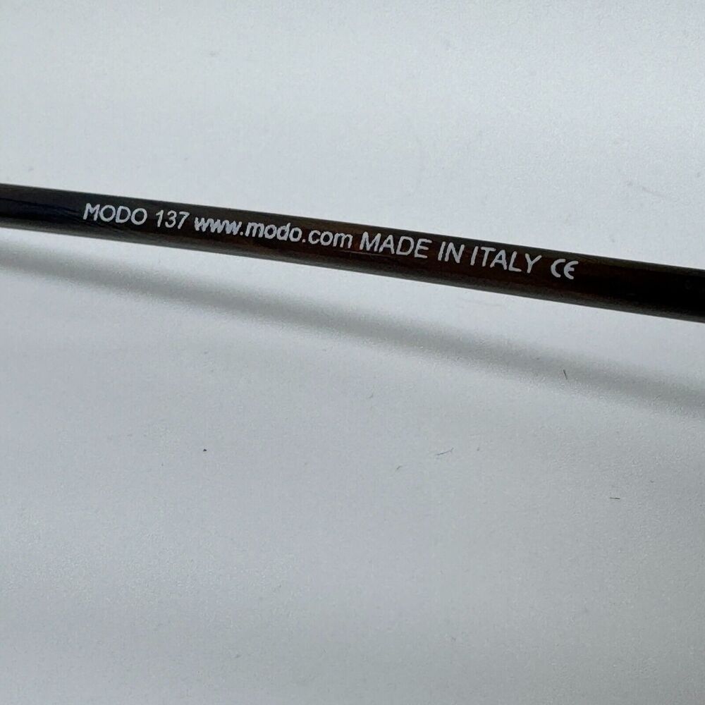 Modo Com Eyeglasses Frame Modo 137 859 Brown Full… - image 6